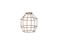 Prema Hexagon 14cm Wire Cage Shade, Rose Gold