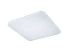 Quatro II Flush Fitting Square 50cm, 60W LED, 5000K, 4000lm, White, 3yrs Warranty