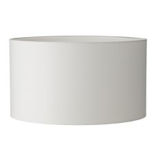 Puscan E27 Ivory Cotton 40cm Drum Shade (Shade Only)