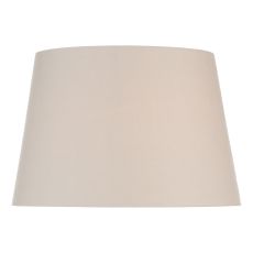 Puscan E27 Ccrain Cotton Tapered 45cm Drum Shade (Shade Only)