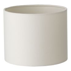 Ferrara E27 Ivory Cotton 15cm Drum Shade (Shade Only)