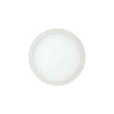 Saona 14.5cm Round LED Recessed Ultra Slim Downlight, 12W, 4000K, 1080lm, Matt White/Frosted Acrylic, Driver Included, 3yrs Warranty