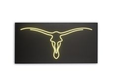 Trazos Bison Picture Wall Lamp, 20W LED, 4000K, 1000lm, Matt Black, 3yrs Warranty