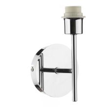 Tuscan 1 Light E27 Polished Chrome Wall Light (Base Only)