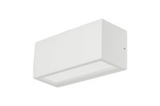 Utah Wall Lamp Up/Down, 1 Light E27, IP65, White, 2yrs Warranty