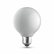 Value Classic  LED Globe 80mm E27 6.5W 2700K Warm White 806lm Dimmable Opal Finish 3yrs Warranty