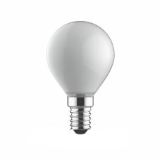 Value Classic LED Ball E14 Dimmable 4W Warm White 2700K, 400lm, Frosted Finish