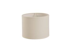 Victoria Round Fabric Shade Ivory Ccrain 200 x 160mm