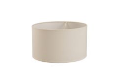 Victoria Round Fabric Shade Ivory Ccrain 300mm x 170mm