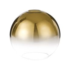 Vista 30cm Globe Glass (B), Gold Fade/Clear