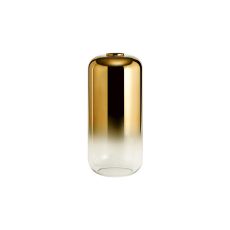 Vista 16cm Cylinder Glass (A), Gold Fade/Clear